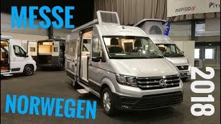 Weiter nach Norwegen CampingMesse Lillestrøm 2018  BusinessCamping [upl. by Ylrebmit]