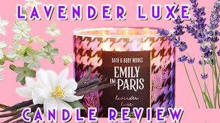 Lavender Luxe Candle Review [upl. by Chanda]