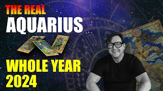 AQUARIUS 2024 ENTIRE CALENDAR YEAR FORECAST  YOUR BEST YEAR EVER [upl. by Pik]