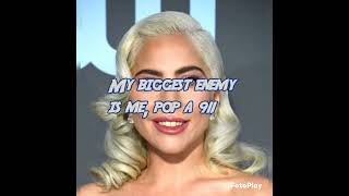 Lady Gaga  911 Lyrics [upl. by Tracey]