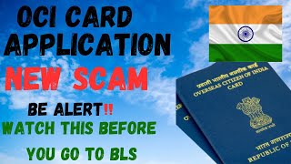 OCI card application In Canada at BLS New type of scam  watch this before you applyoci canada [upl. by Mavilia97]