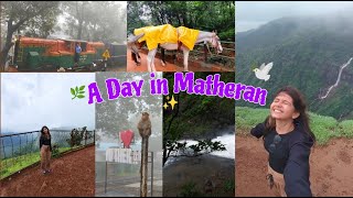 A Day in Matheran 🌿✨ My first YouTube video 🎀🥰 [upl. by Aretina]