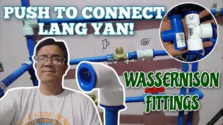 Wassernison PushtoConnect Fittings [upl. by Linneman128]