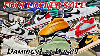 FOOT LOCKER SALE AND STOCKS UPDATE DAMING JORDAN 1 AT BAGONG DUNKS [upl. by Ennaear361]