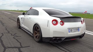 Modified Cars Accelerating  2500HP GTR 1600 Audi R8 Twin Turbo 1020HP BMW M6 1700HP Turbo S [upl. by Ainslee]