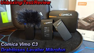 Comica Vimo C3 Lavalier Mikrofon  Beste Audioqualität  Review [upl. by Chelsie]