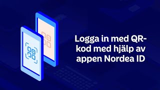 Logga in i nätbanken med QRkod  Nordea Pankki [upl. by Marquis]