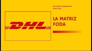 Matriz FODA de DHL [upl. by Denie]