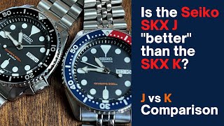 Is the Seiko SKX quotJquot really better than the quotKquot version [upl. by Annah]