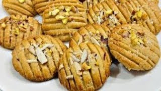 Bakery Biscuits Recipe By Rozeena Mazhar [upl. by Alyl]