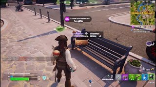 Restore health or gain 100 shields using food  Fortnite Chapter 5 Season 3 [upl. by Kruse]