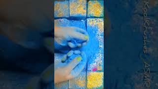 Dusty Blue Blocks Please Subscribe ‎koolkrushesasmr satisfying asmrsounds oddlysatisfying [upl. by Lorrimer]