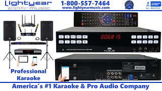 Professional Karaoke System  Karaoke Rooms  Professional Home Karaoke [upl. by Hsirrap389]