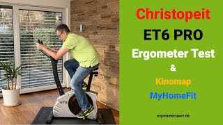 Christopeit ET6 Pro Ergometer Test  ERGOMETER amp HEIMTRAINER [upl. by Inattyrb]