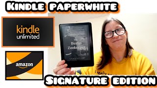 Amazon Kindle Paperwhite Signature Edition Is it Worth It [upl. by Artined601]