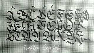 Fraktur font  Capitals [upl. by Helms293]