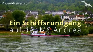 Schiffsrundgang MS Andrea Wir freuen uns auf Sie [upl. by Aihsei906]