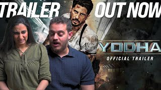 YODHA OFFICIAL TRAILER REACTION  Sidharth Malhotra  Raashii Khanna  Disha Patani Sagar amp Pushkar [upl. by Jopa]