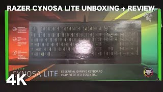 Razer Cynosa Lite Unboxing  Setup [upl. by Mchail902]