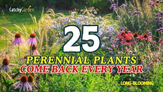 TOP 25 PERENNIAL PLANTS THAT RETURN YEAR AFTER YEAR 🌻👍🌸  Gardening Ideas [upl. by Annette]