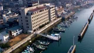 モーターパラグライダーで尾道を空撮 Onomichi city Hiroshima Japan Taken by paramotor [upl. by Aicilyhp]