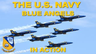 The US Navy Blue Angels In Action [upl. by Anyah]