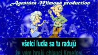 Kmeťoband  Dnes večer vám zábavu hráme MIMOSA KARAOKE 1 [upl. by Cranston161]