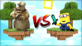 VRAŽDIVÝ KUCHAŘ OSTROV vs MIMONI OSTROV V MINECRAFTU  KDO VYHRAJE [upl. by Seidnac]