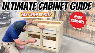 The Ultimate Cabinet Building Guide  How to Build DIY Cabinets [upl. by Isbella677]