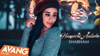 Shabnam Jaleh  Hamechi Aalieh OFFICIAL VIDEO  شبنم  همه چی عاليه [upl. by Atinaujnas]