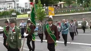 BERGNEUSTADT 2014 Sternenmarsch der Kompanien  GrafEberhardPlatz  Schützenfest [upl. by Areikahs433]