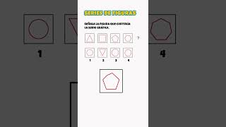 Cómo Resolver Ejercicios de Series de Figuras Geométricas  Ejemplo Explicado [upl. by Togram155]