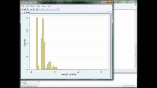 STATA8 survey weight [upl. by Eicul]