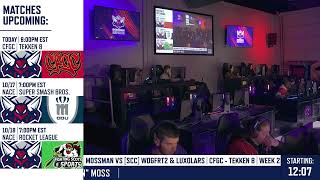 MossMan vs SCC Wdgfrt2 amp LuxoLars  CFGC Tekken 8  Week 2 Full VOD [upl. by Jennie923]