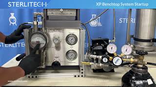 Sterlitech XP Benchtop System Startup [upl. by Adnik]