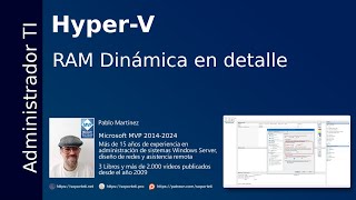 Hyper V  Memoria dinámica en detalle [upl. by Kevon]