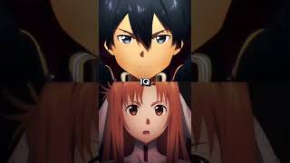 Kirito vs Asuna  Who is strongest anime swordartonline whoisstrongest kirito asuna [upl. by Smitt144]