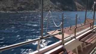 Anemos Boat Trip Limnos Greece [upl. by Kinson]