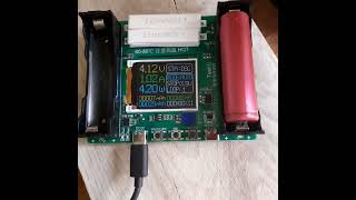 20240604 18650 Lithium Battery Capacity Tester [upl. by Malim]