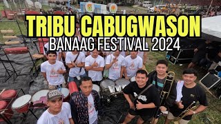 Tribu Cabugwason Drummers  Anilao Banaag Festival 2024 Tribe Competition [upl. by Anerul]