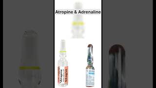 Difference between Atropine amp AdrenalineUse eyehealth eyes heart [upl. by Eluk]