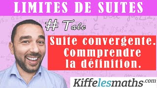 Limites de suites Cest quoi une suite convergente La définition avec epsilon [upl. by Lotte237]