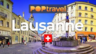 LAUSANNE Switzerland 🇨🇭  4K 60fps [upl. by Annawoj293]