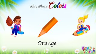 Learn Colors Name In English  Color Videos For Kids  Learn to write colors name for Kids [upl. by Yspyg]