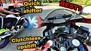 R15 M QUICK SHIFTER 😱 vs R15 V4 NORMAL😳 kyounsi Best haiVideo Dekhe Bina Mtt Lena R15 🥵 [upl. by Ttelrahc]