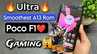 Best Smoothest Android 13 Custom Rom For Poco F1 Super Smooth  Dolby Atmos  Mi Camera🔥 [upl. by Eirotal937]