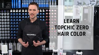 Learn About Topchic Zero Responsible AmmoniaFree Hair Color  Goldwell Education Plus [upl. by Trah509]