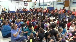 Brooklyn Park school attempts setting world record [upl. by Gard636]