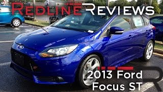 2013 Ford Focus ST Review Walkaround Exhaust Test Drive [upl. by Eniretak]