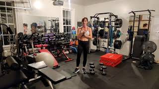 Fitness Image Results Video Workout 30 Min Strength amp Power 112024 Jump Rope Dbells Bands Step [upl. by Perice]